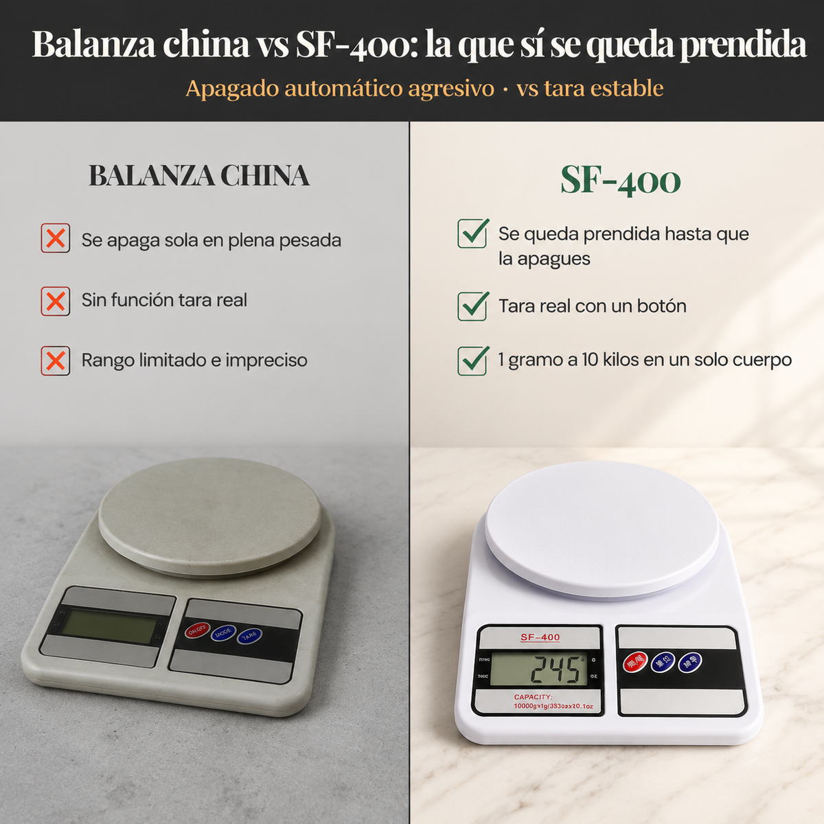 Balanza Electronica 0.1g 10kg - 4730 — vista 2